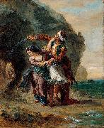 Eugene Delacroix Selim and Zuleika France oil painting artist